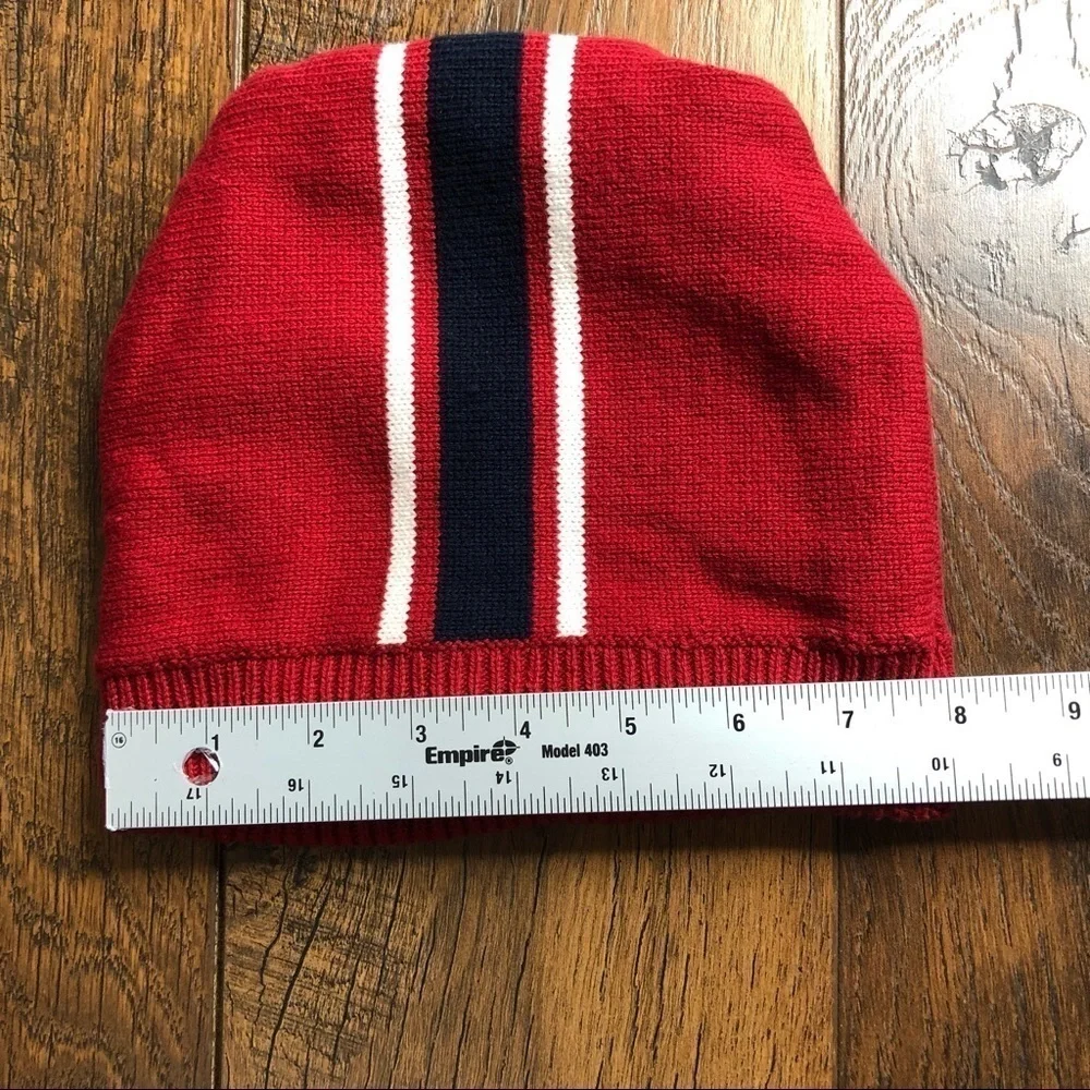 Children's Place Striped Beanie -‎ Size 10-14 Youth